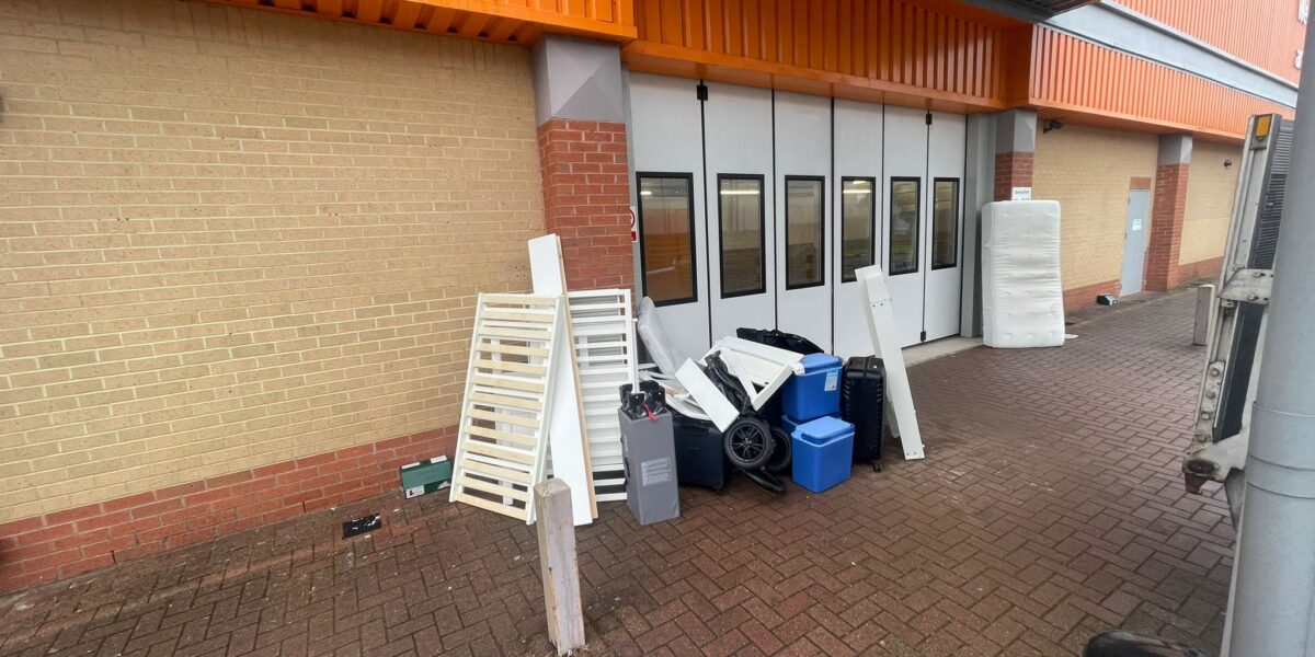 Our newport removals service recently tackled a quick and efficient job