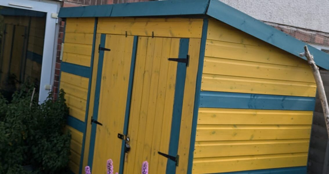 A Colorful Journey: Newport Removals’ Shed Adventure from Chepstow Road to New Horizons
